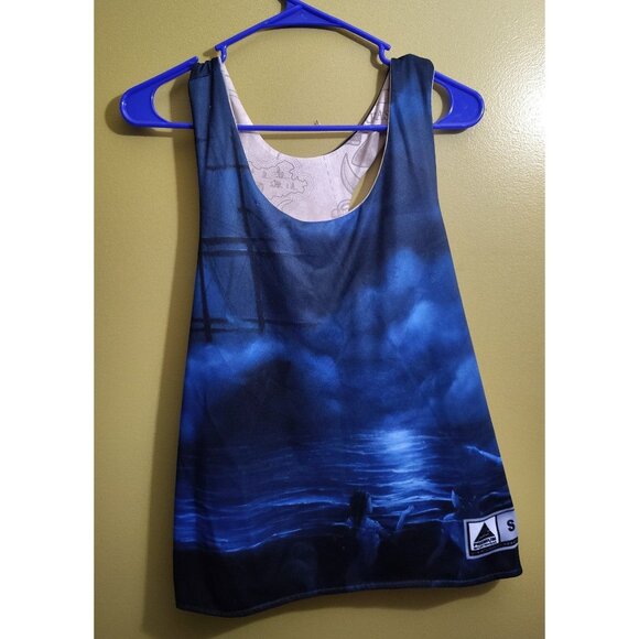 Premium Sportswear Pirate-Themed Reversible Tank S - Picture 2 of 5